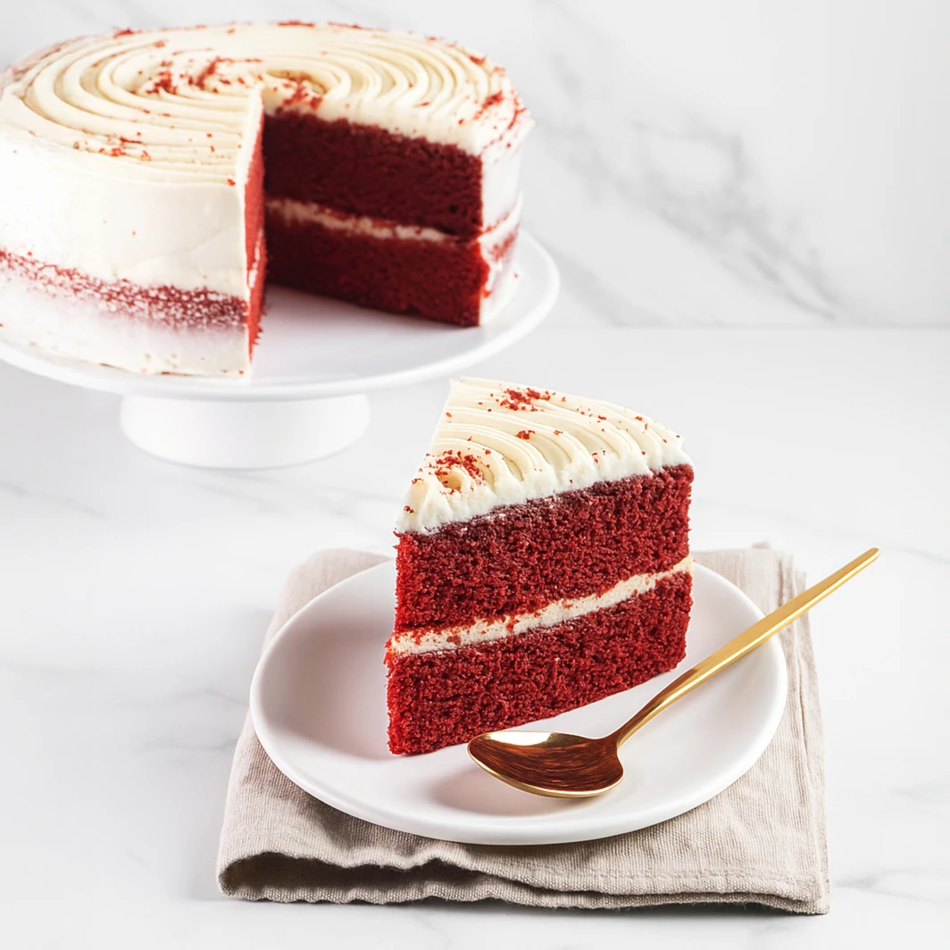 Pastel Red Velvet Vivián 10680