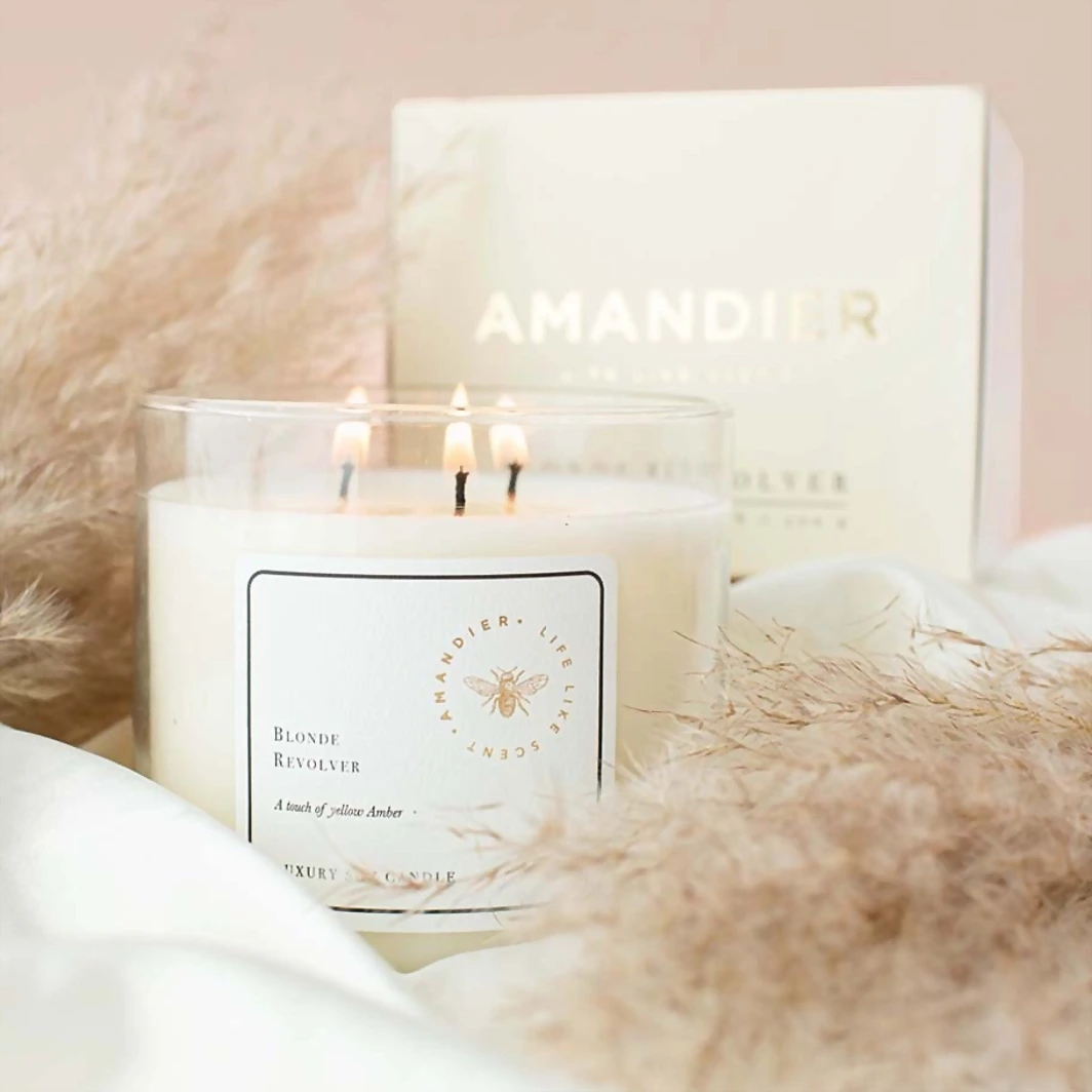 Vela Blonde Revolver Amandier 420 ml 10722