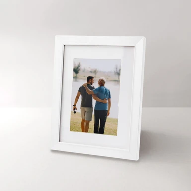 Foto Personalizada en Marco Blanco 9266-P