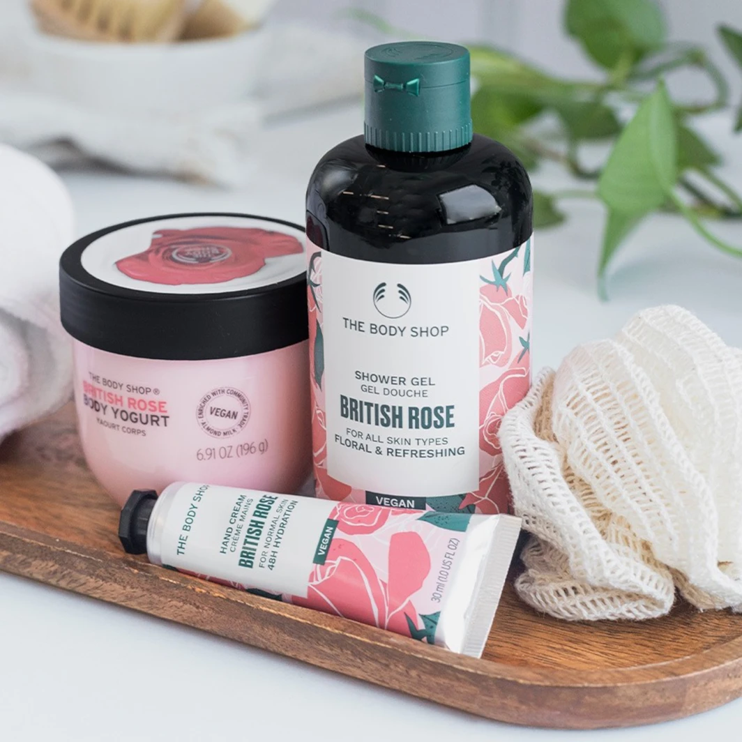 The Body Shop Kit Chico British Rose 12100-A