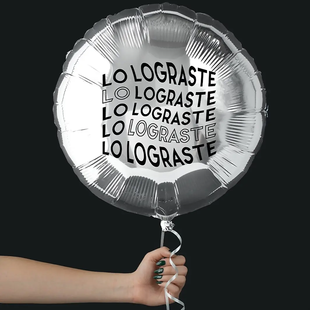Globo Redondo "Lo Lograste" 12188