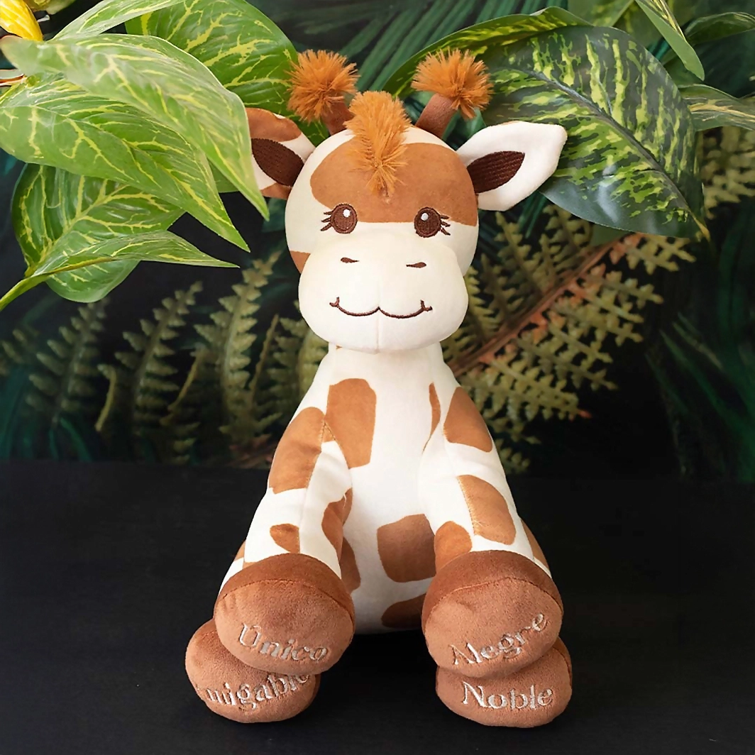 Lia the Stuffed Giraffe 12829