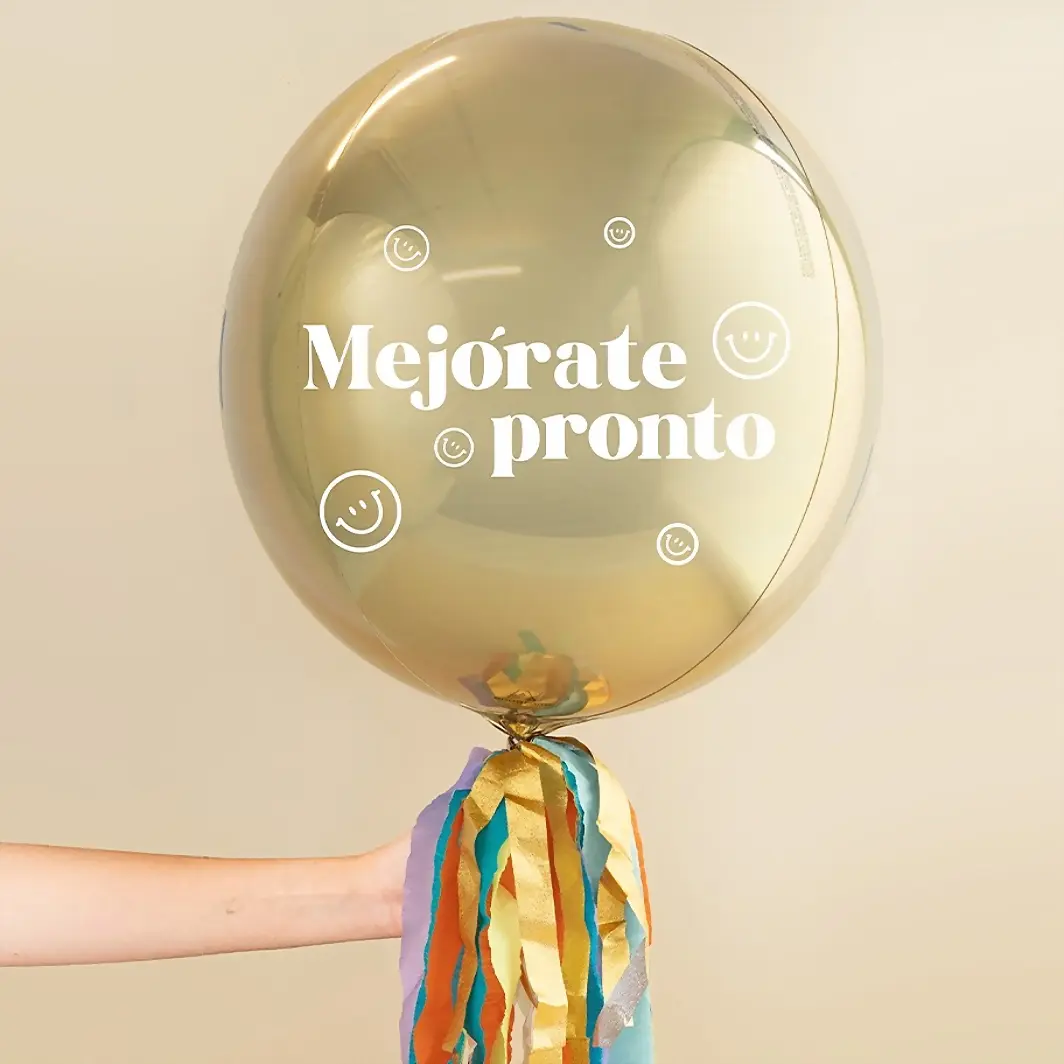 "Get Well Soon" Sphere Balloon 13211