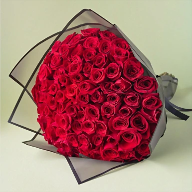 Ramo con 100 rosas rojas enviaflores 13353