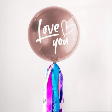 Globo Orbz Rosa Love You 13609