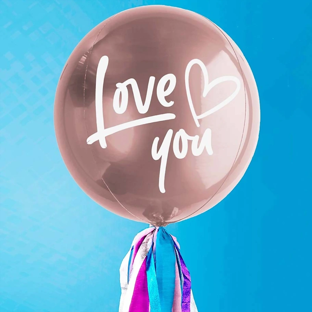 Globo Orbz Rosa Love You 13609