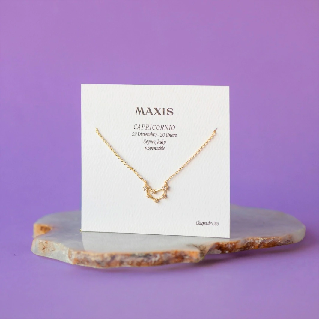 Capricorn Maxis Constellation Necklace 14997-A
