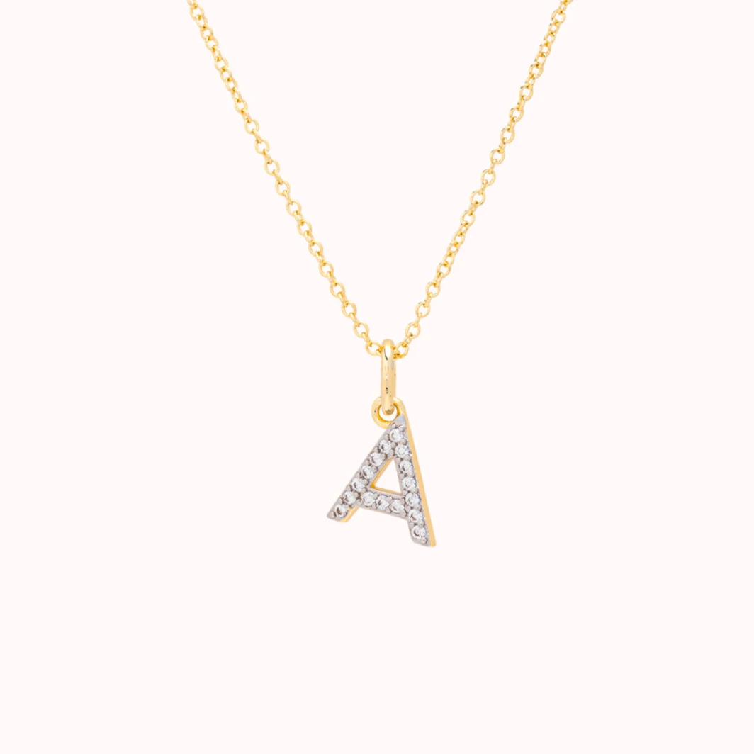 Collar con Inicial A Maxis 16224-A