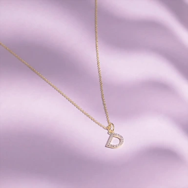 Collar con inicial D Maxis 16227-A