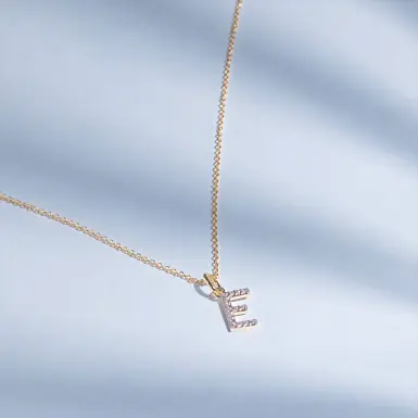 Collar con inicial E Maxis 16228-A