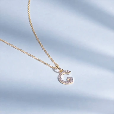 Collar con inicial G Maxis 16237-A