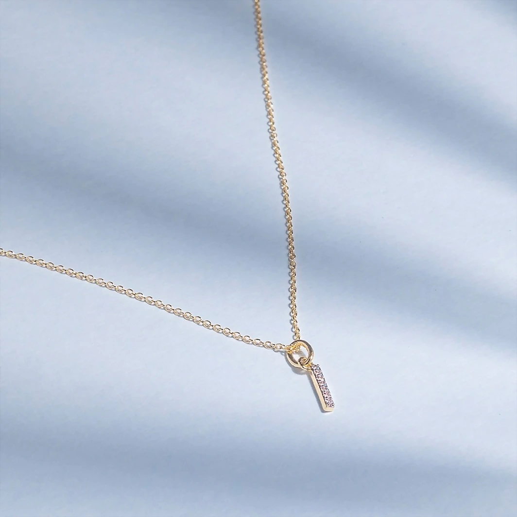 Collar con inicial I Maxis 16245-A