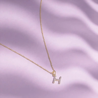 Collar con inicial H Maxis 16244-A