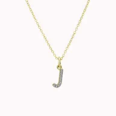 Collar con inicial J Maxis 16246-A