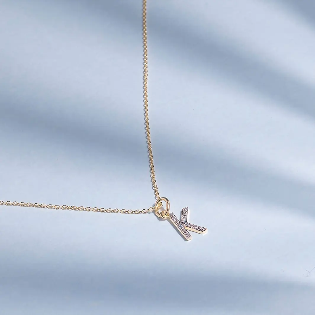 Collar con inicial K Maxis 16247-A