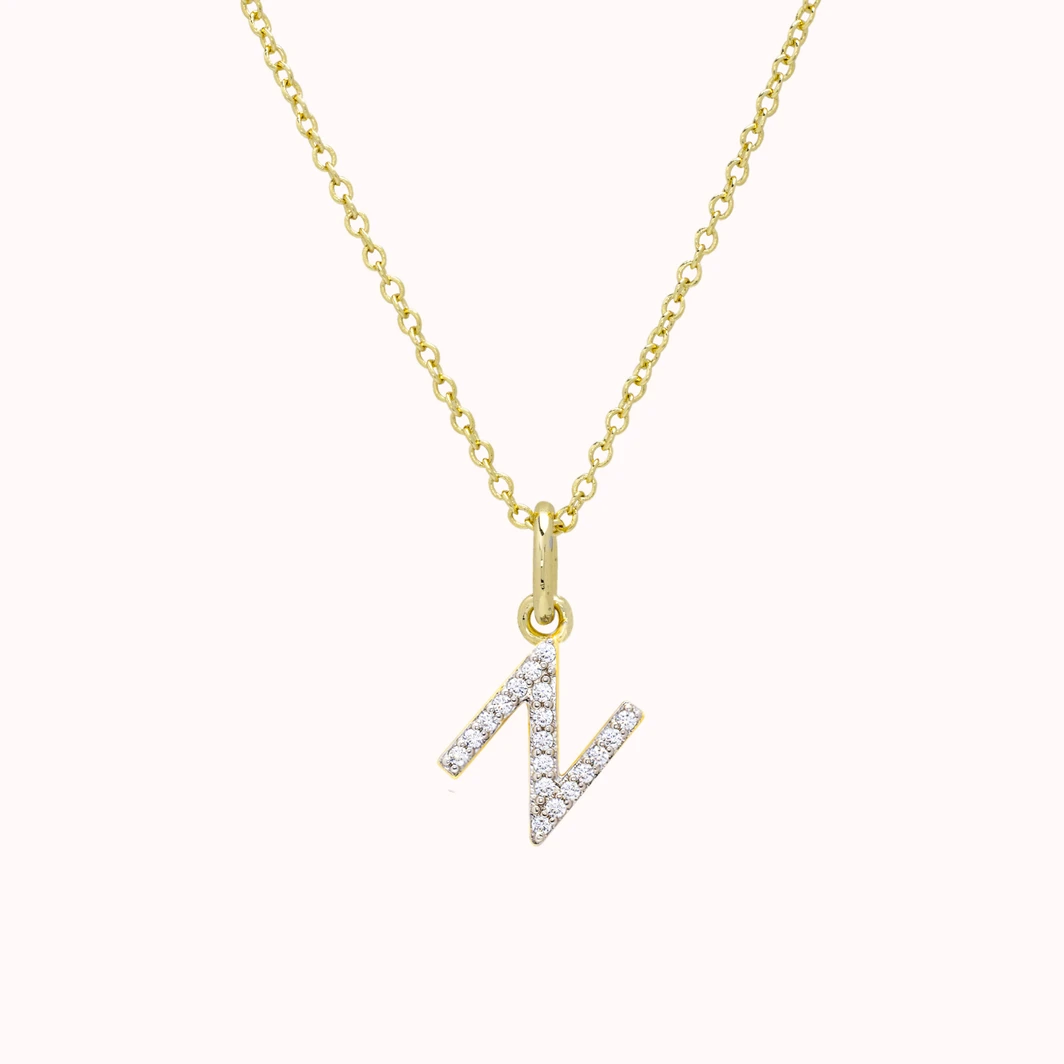 Maxis N Initial Necklace 16250-A