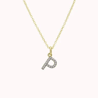 Collar con inicial P Maxis 16252-A