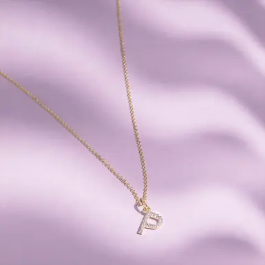 Collar con inicial P Maxis 16252-A