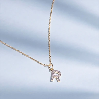 Collar con inicial R Maxis 16253-A