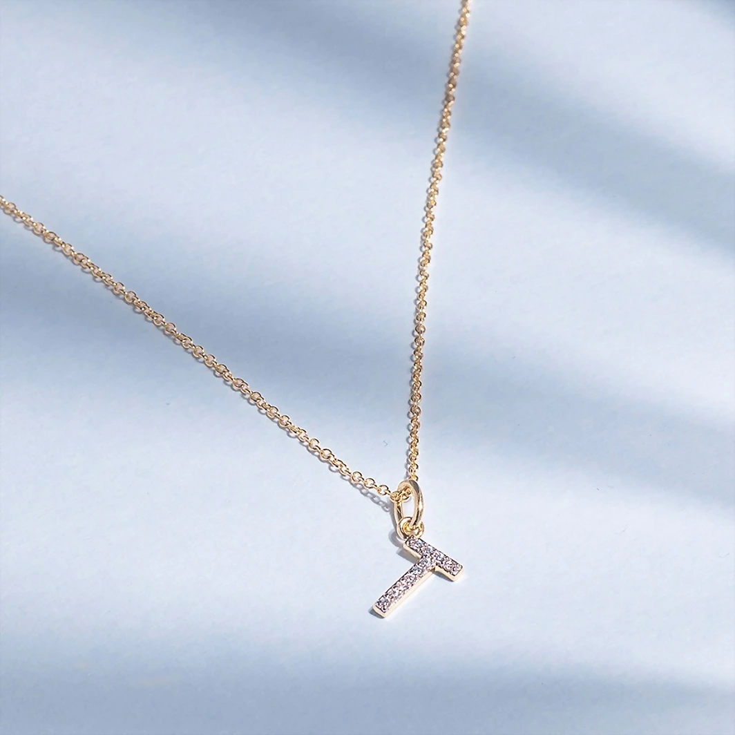 Collar con inicial T Maxis 16255-A