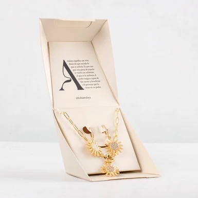 Sunrise Amalaya Necklace and Earrings Set 16780-A