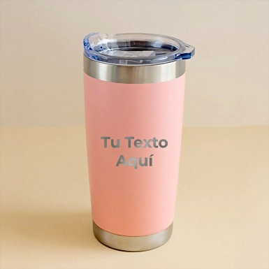 Personaliza Termo Rosa 20oz Everest Fort Inferior 17013-P