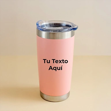 Personaliza Termo Rosa 20oz Everest Fort Superior 17014-P