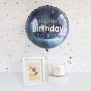 Personaliza Regalo de Cumpleaños con Marco Blanco 18555