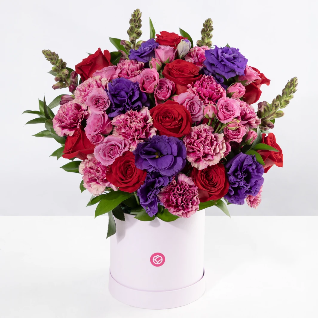 Arreglo de Rosas y Lisianthus 18604