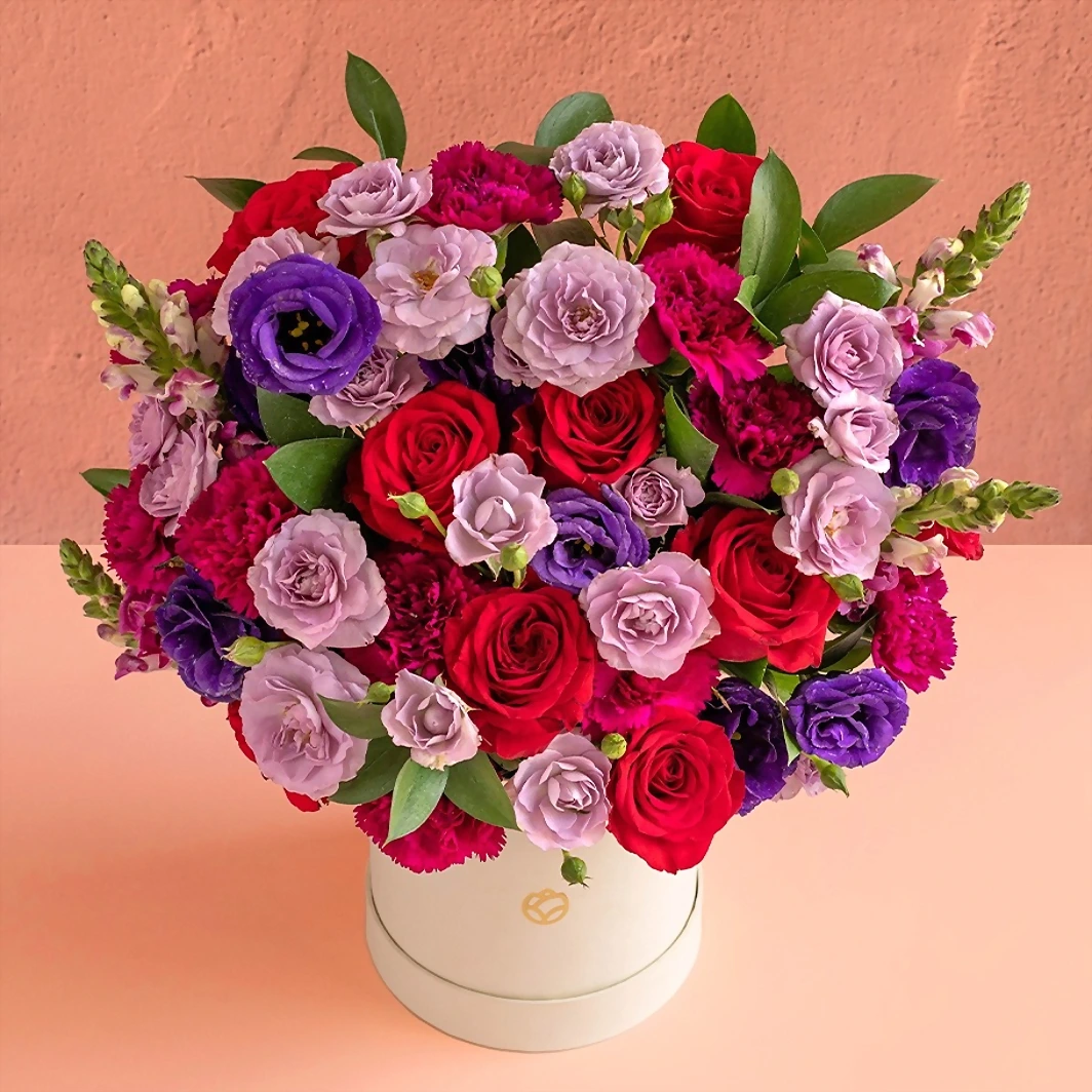 Arreglo de Rosas y Lisianthus 18604