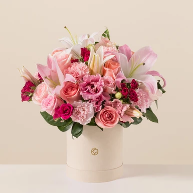 Arreglo de Rosas y Stargazers 18605