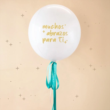 Globo Esfera Motivacional "Muchos Abrazos Para Ti" 18865-A