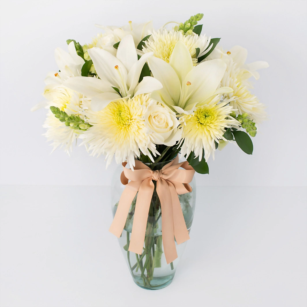 Lilies and White Roses 19283