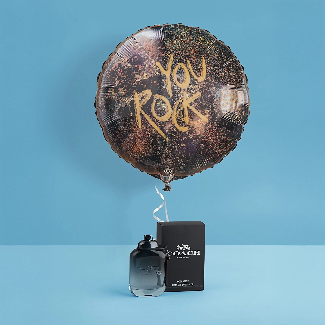 Loción Coach Hombre con Globo You Rock 19300