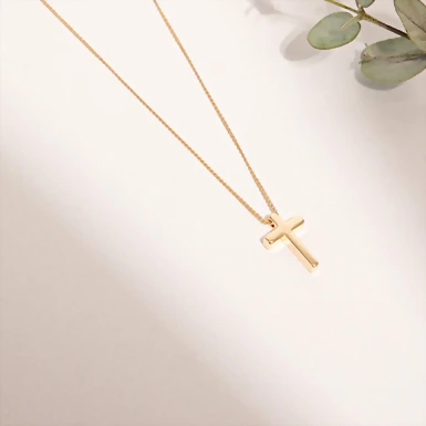 Collar Cruz Dorada Malandra 19316