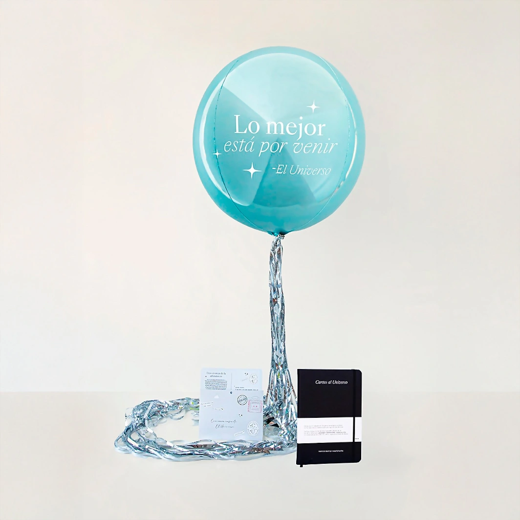 Globo Esfera Cartas al Universo con Diario de Gratitud 19342