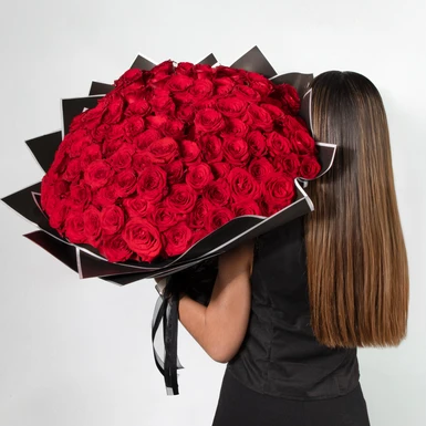150 Red Roses Bouquet 1418
