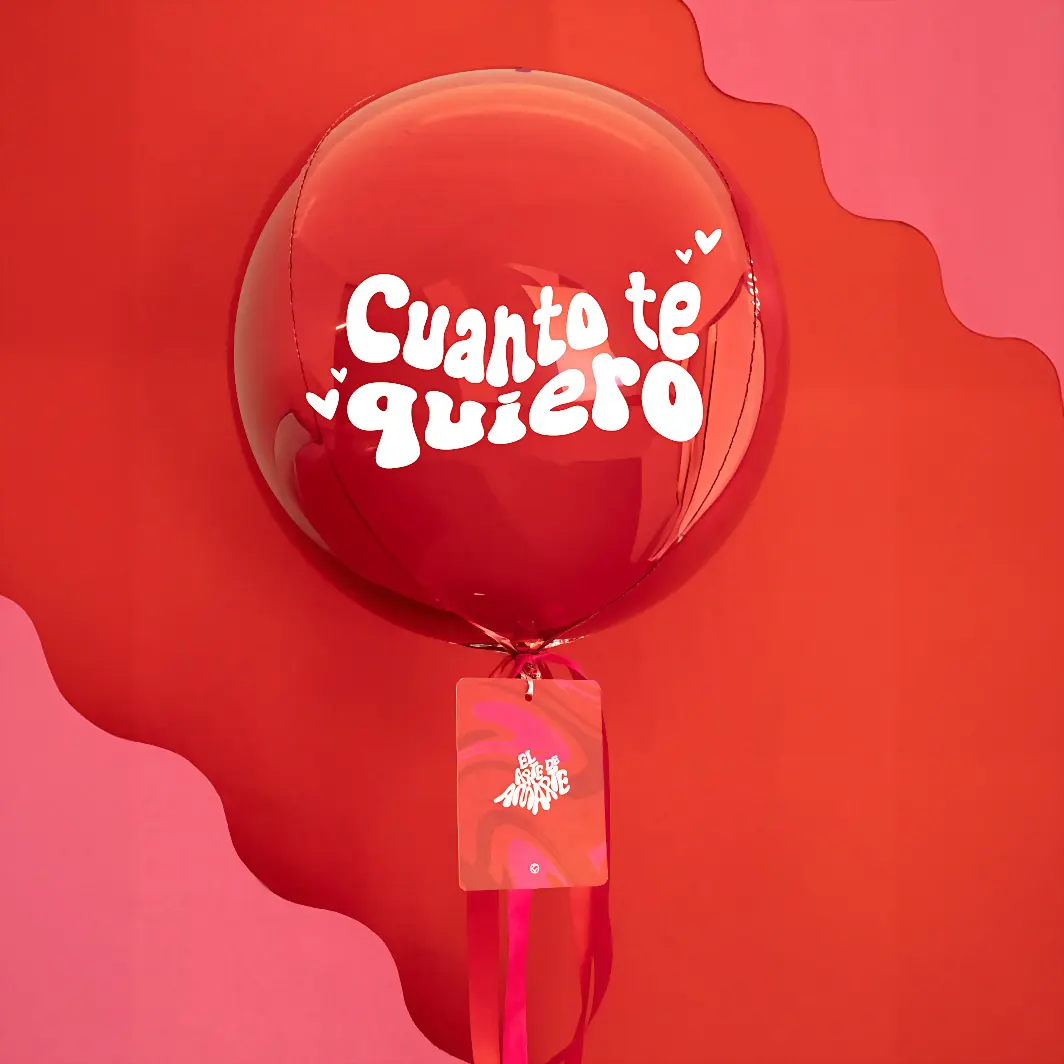Sphere Balloon "How much I love you" 19442
