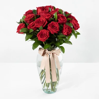 Arreglo de 18 Rosas Rojas 19718