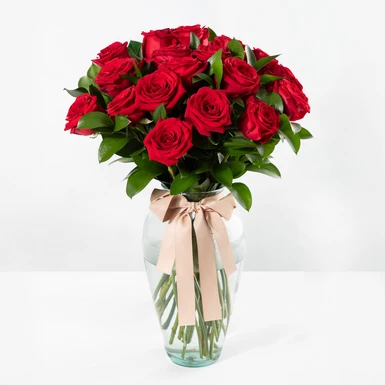 Arreglo de 18 Rosas Rojas 19718