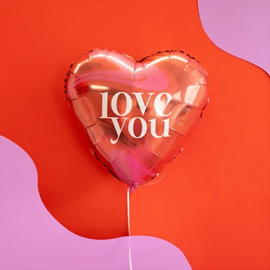 24 Rosas con Globo "Love You"  19790