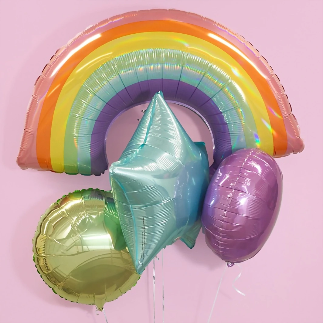 Arreglo de Globos Arcoiris 20055