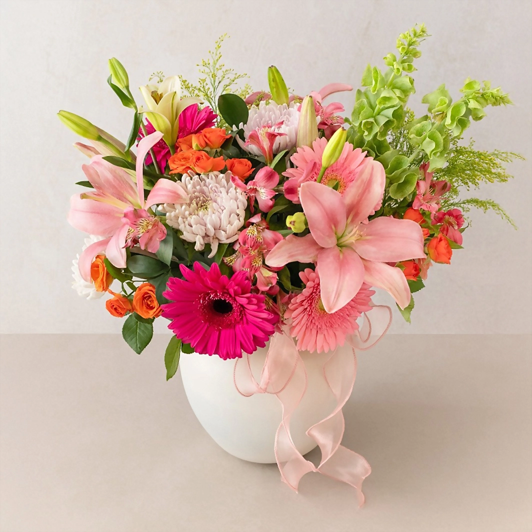 Arreglo de Gerberas y Lilys 20163