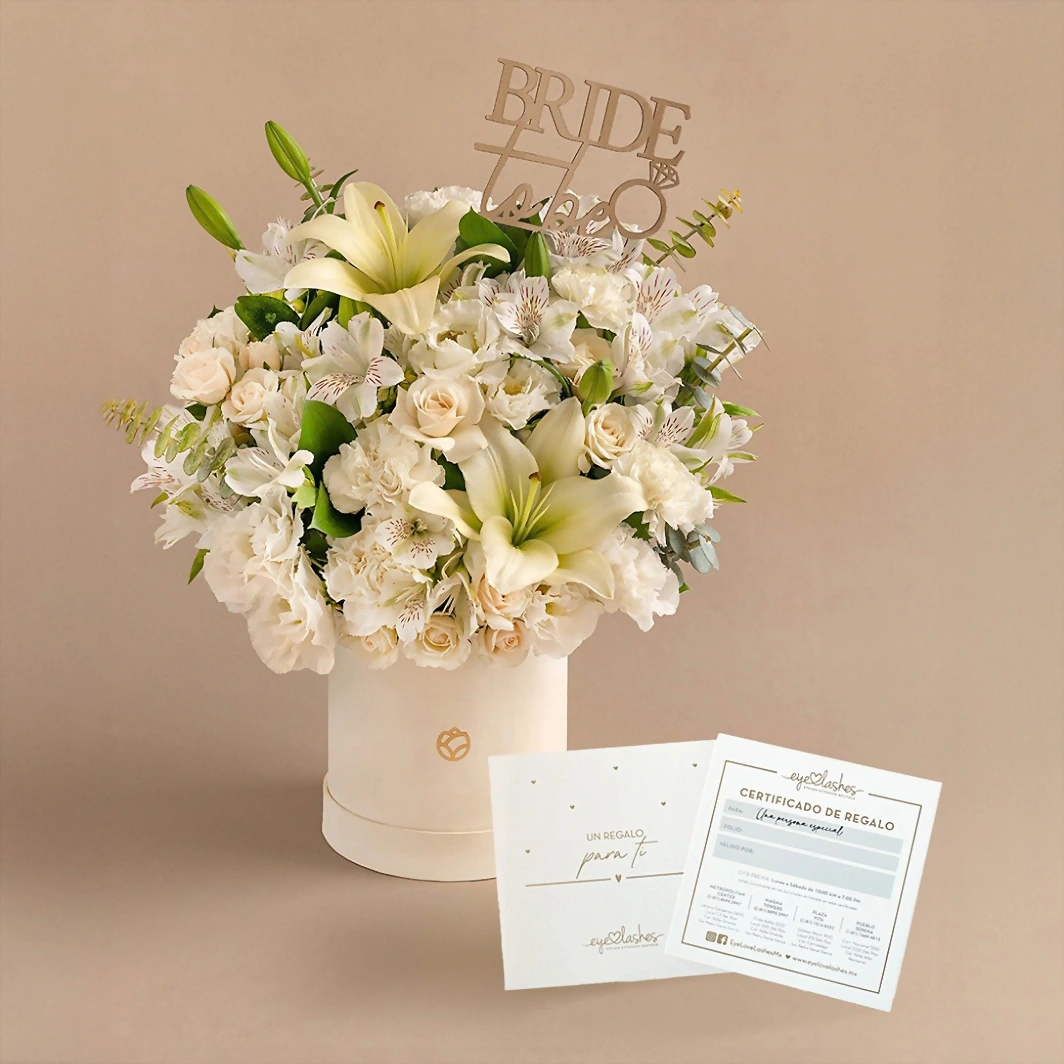 Extensión de Pestañas Eye Love Lashes con Arreglo Bride To Be 20179