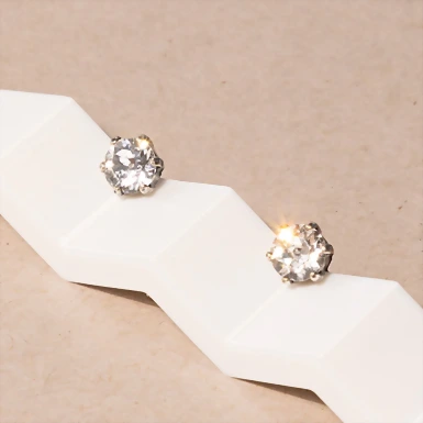 Aretes Diamante Pequeño Crystal 20319