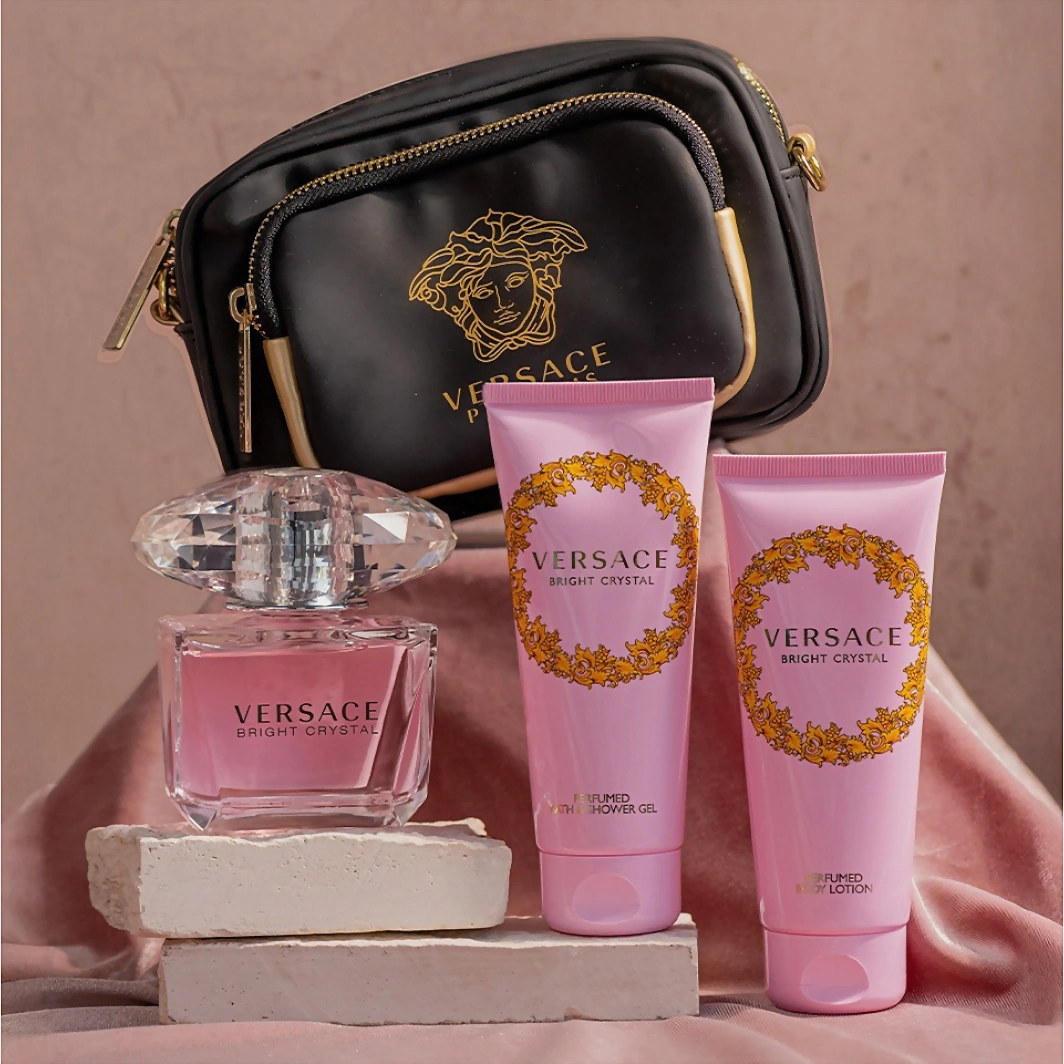  Set Perfume Versace Bright Crystal 20323