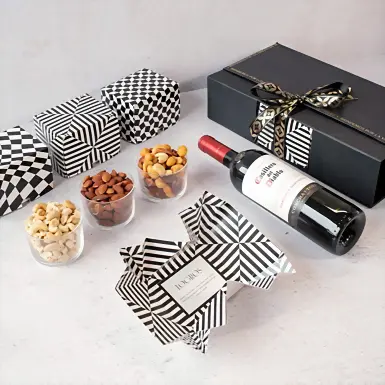 Regalo con Vino Tinto y Botanas  20718