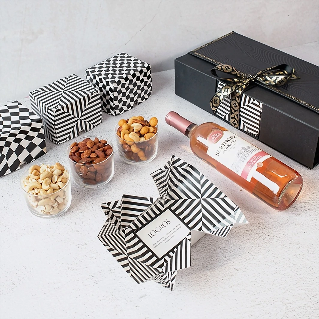 Regalo con Vino Rosado y Botanas 20728