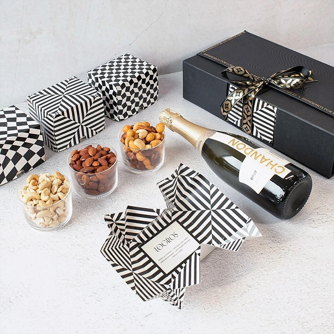 Regalo con Vino Espumoso y Botanas 20736