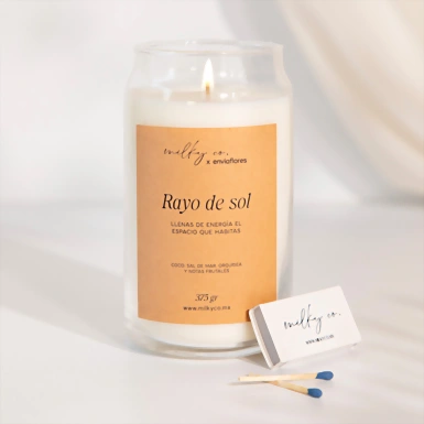 Vela Milky Co. "Rayo de Sol" 375 ml 20757